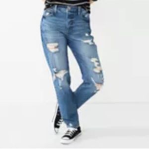 So curvy mom high rise jeans size 3 26W NWOT